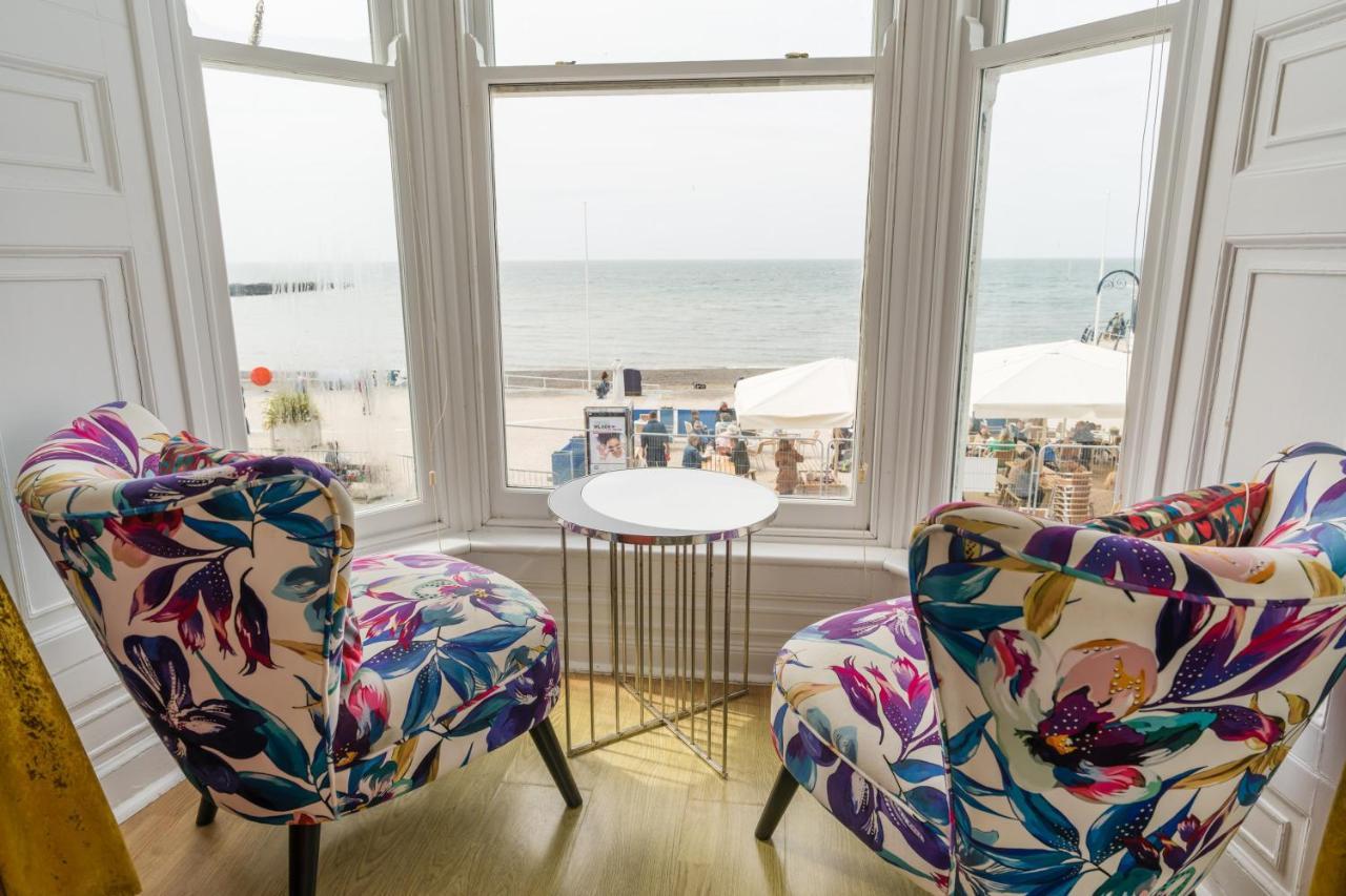Sea View Ar Lan Y Mor Luxury Apartment Aberystwyth Kültér fotó