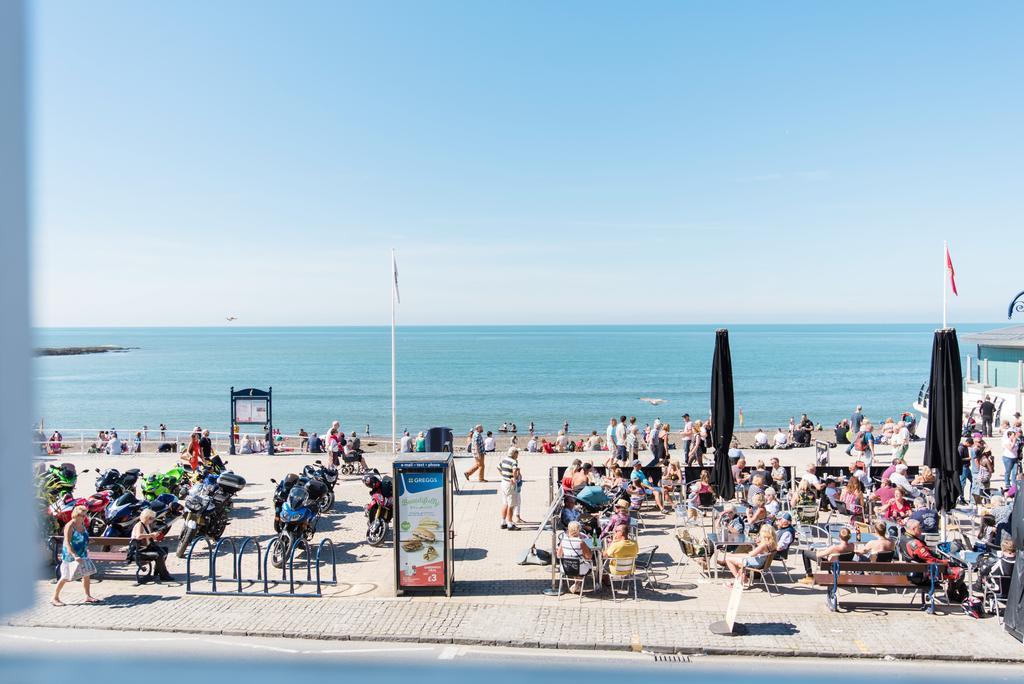 Sea View Ar Lan Y Mor Luxury Apartment Aberystwyth Kültér fotó