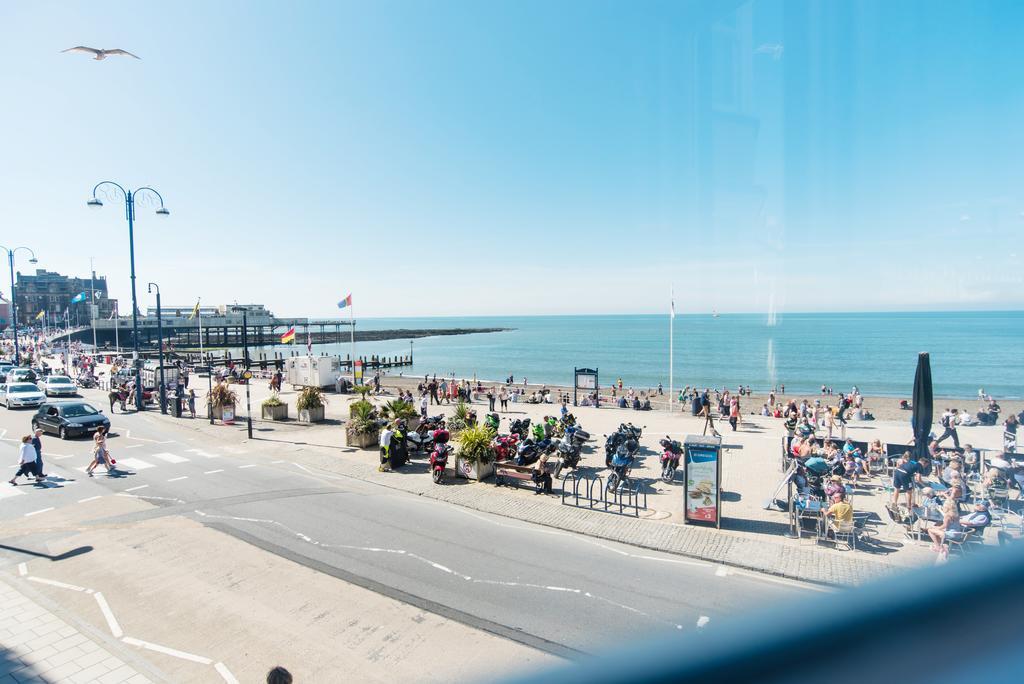 Sea View Ar Lan Y Mor Luxury Apartment Aberystwyth Kültér fotó