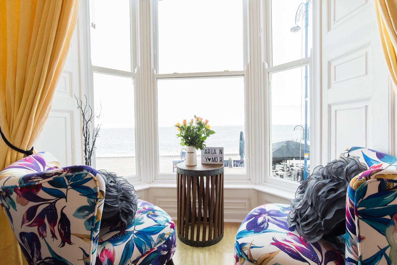 Sea View Ar Lan Y Mor Luxury Apartment Aberystwyth Kültér fotó