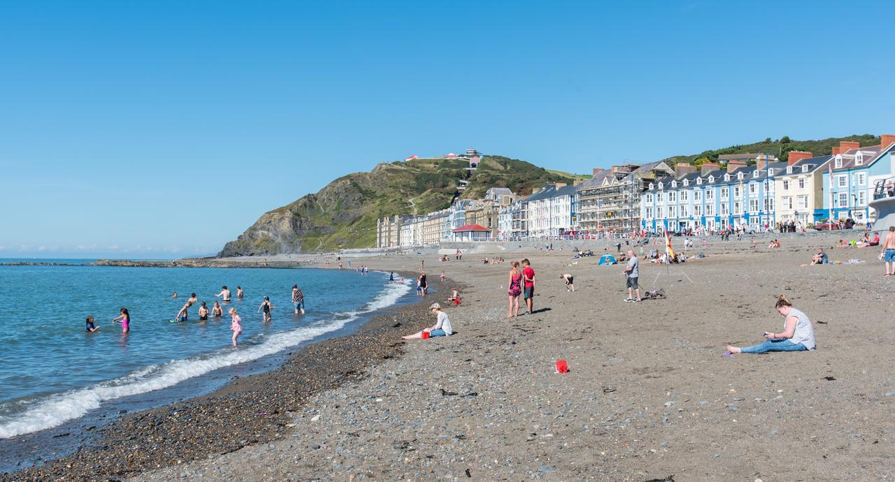 Sea View Ar Lan Y Mor Luxury Apartment Aberystwyth Kültér fotó
