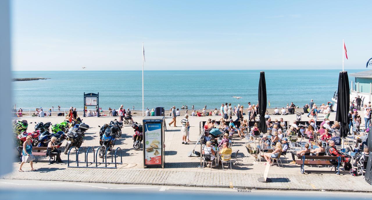Sea View Ar Lan Y Mor Luxury Apartment Aberystwyth Kültér fotó